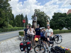 Szentgotthard - 
Ende der Radtour