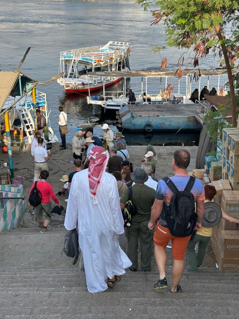 Eine Bootsfahrt zu den Nubischen Inseln