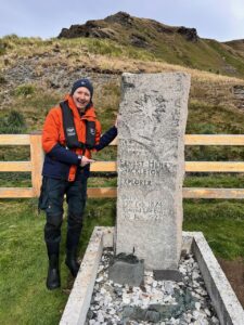Grab von Ernest Shackelton - South Georgia
