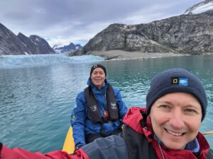 Kayaking in Grönland