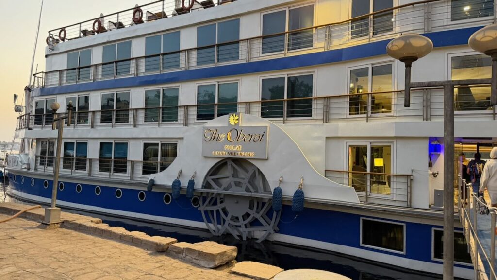Oberoi Philae - unser Schiff