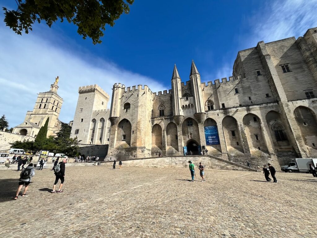 Papst Palast in Avignon