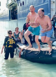 Polar plunge muss sein