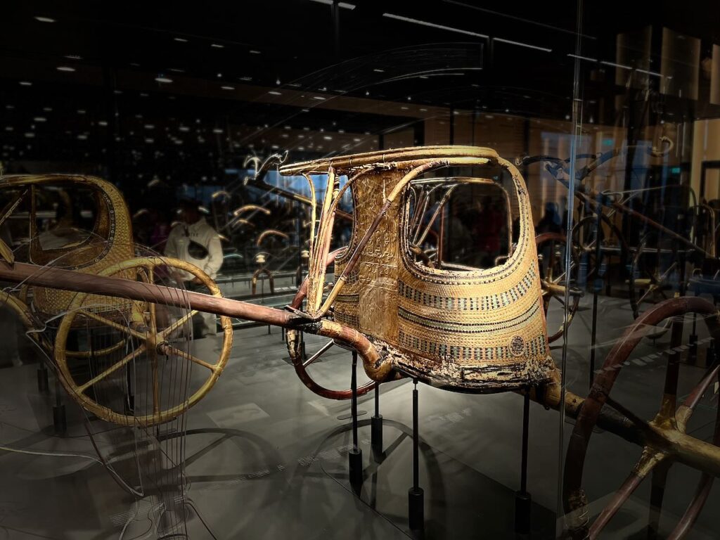 Wagen vom Tutankhamun Grab