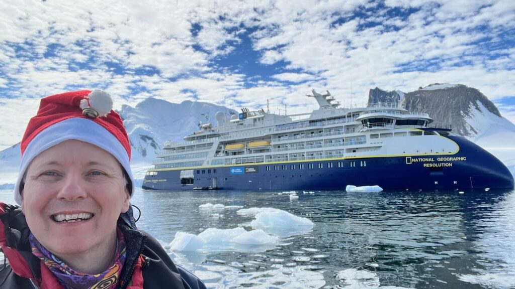Weisse Weihnachten in der Antarktis