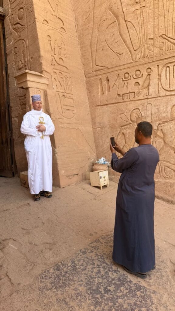 keeper of the keys Temple of Ramesses II